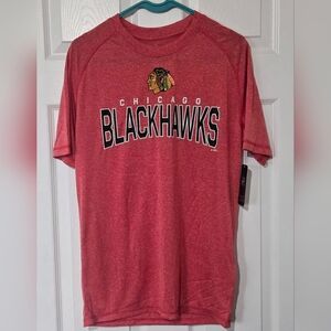 Men's Small Chicago Blackhawks Red T-Shirt NWT